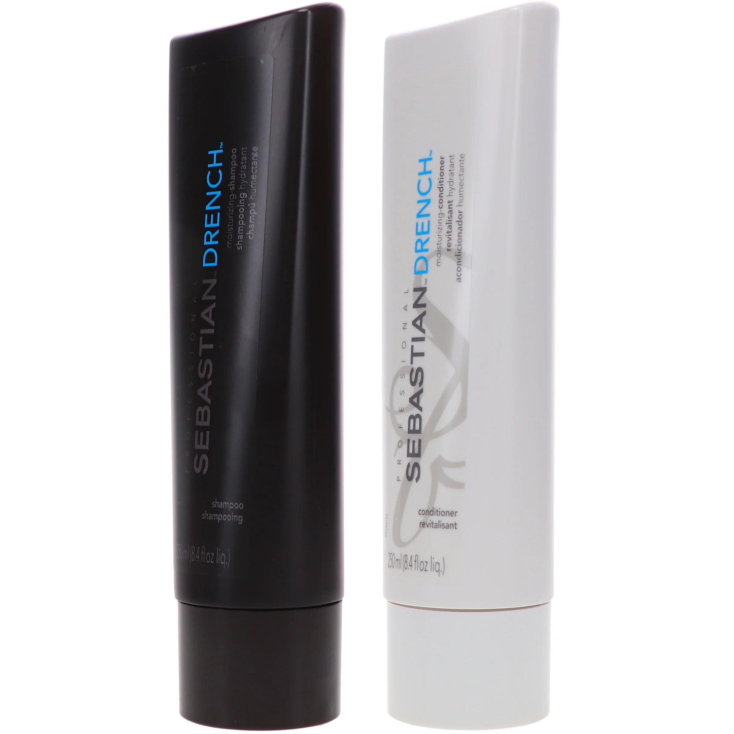 Sebastian Drench Moisturizing Shampoo 8.4 Oz & Drench Moisturizing Conditioner 8.4 Oz Combo Pack