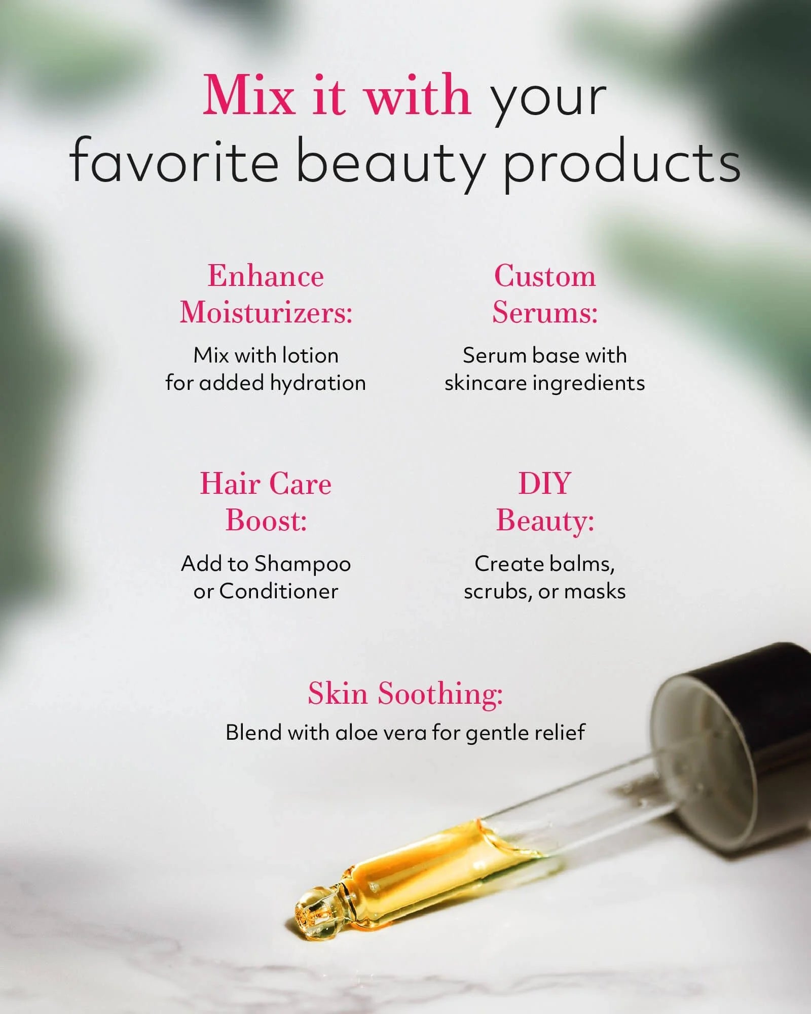 Leven Rose Organic Jojoba Oil for Skin, Hair, and Nails 4 Fl Oz