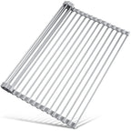 17.7" X 15.5" Roll up Dish Drying Rack, Large Dish Racks Multipurpose Foldable