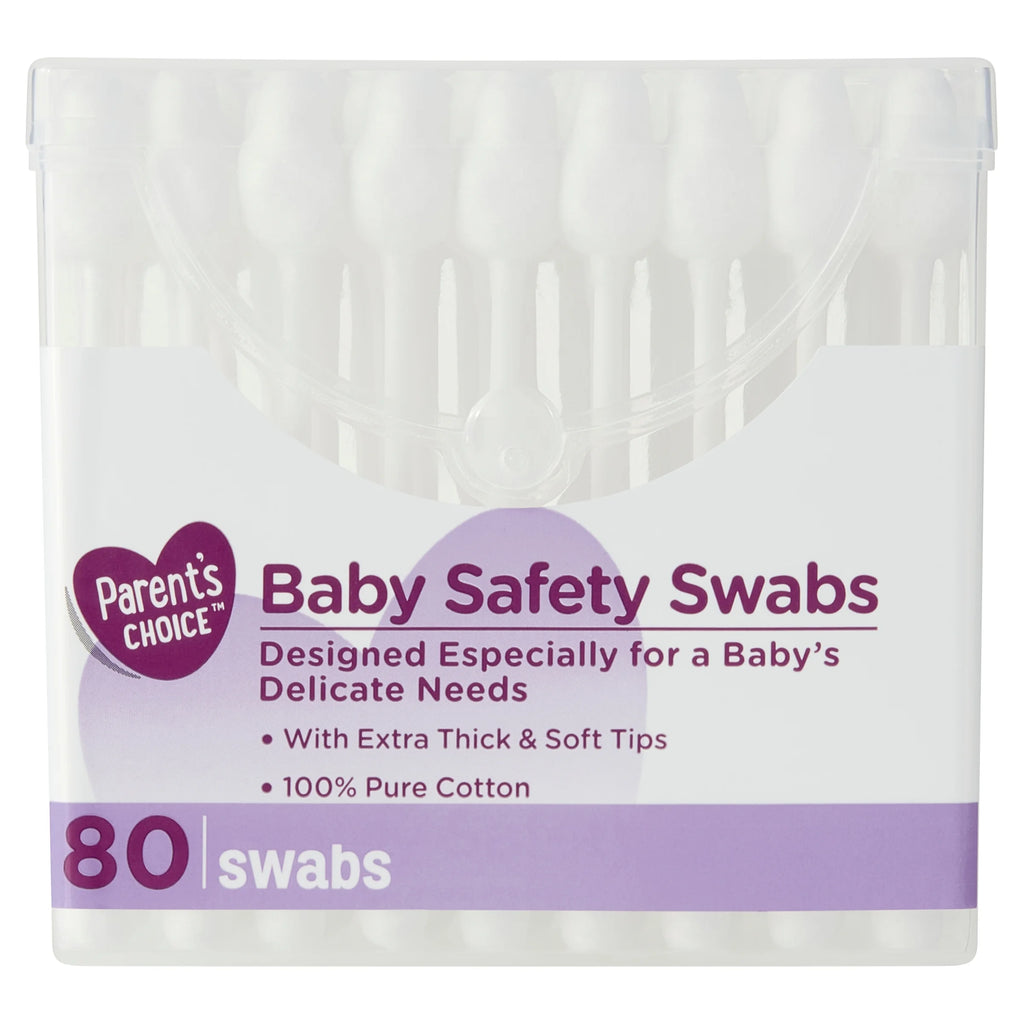 (4 Pack) Parent'S Choice Baby Safety Swabs, 80 Count