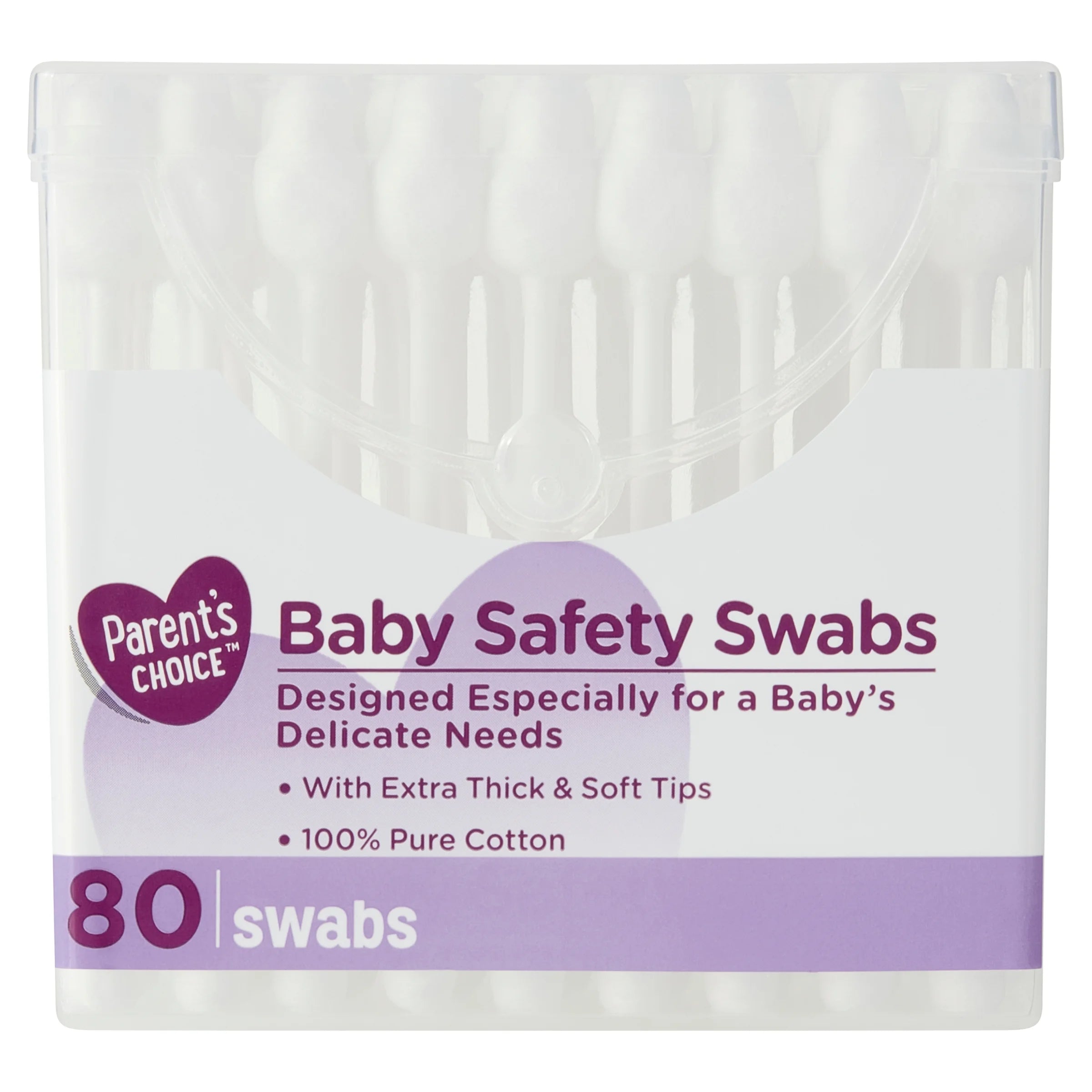 (4 Pack) Parent'S Choice Baby Safety Swabs, 80 Count