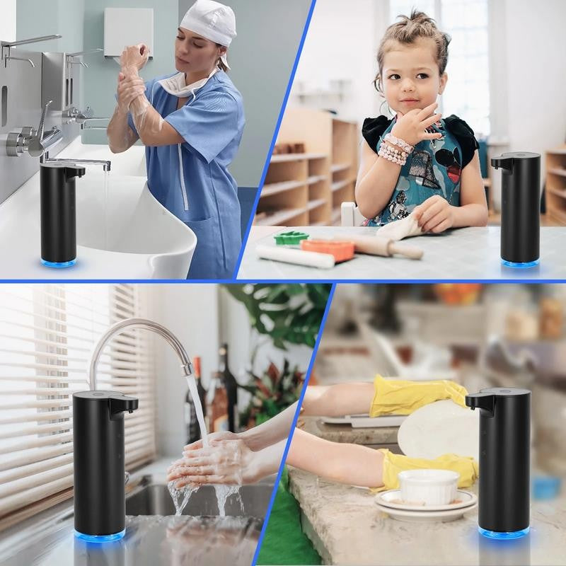 Automatic Foaming Soap Dispenser: Rechargeable Touchless Soap Dispenser Stainles