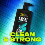 Axe Apollo Moisturizing 2-In-1 Shampoo and Conditioner, Sage and Cedarwood, 28 Fl Oz