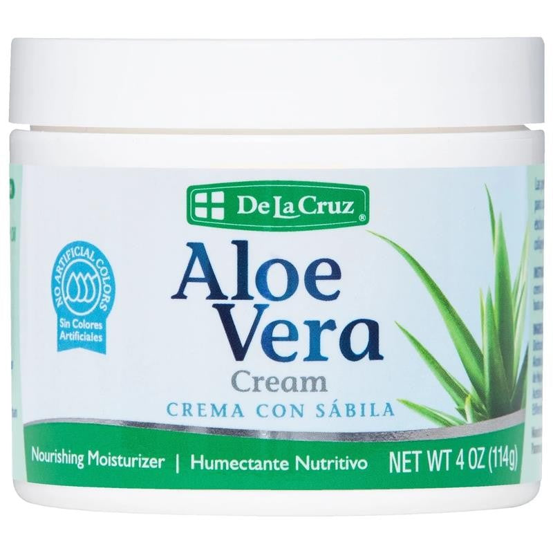 Aloe Vera Cream, Nourishing Moisturizer for Face, Enriched with Vitamin A, Sweet