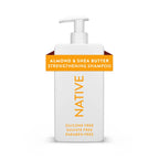 Native Strengthening Shampoo, Almond & Shea Butter, Sulfate & Paraben Free, 16.5 Oz