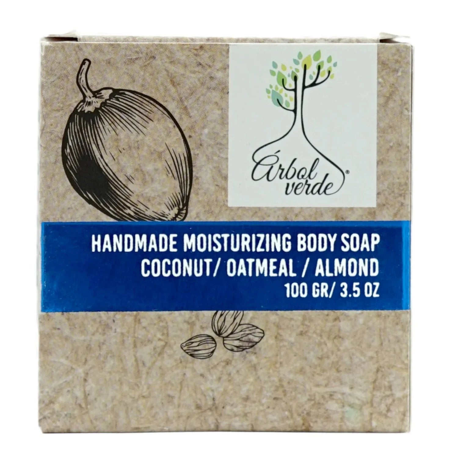 (4 Pack) Natural Vegan Moisturizing Body Soap Bar, Deeply Hydrates, 3.53 Oz