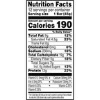 Chocolate Peanut Butter Chewy Protein Meal Bars, 12G Protein Snacks, 19 Oz, 12 C