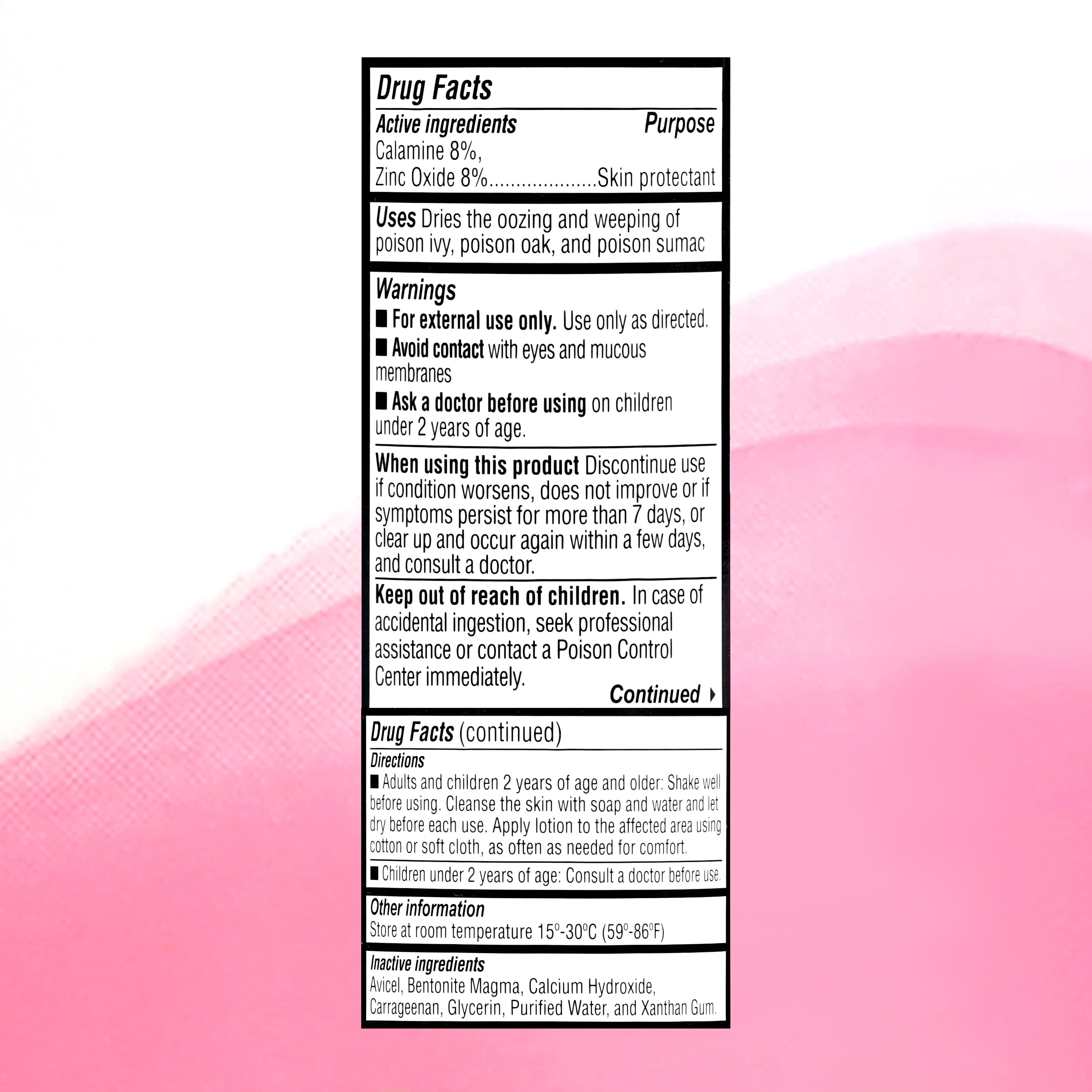 Equate, Calamine Lotion for Itching and Rash Relief, 6 Fl. Oz.