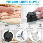 Fabric Lint Shaver - Fuzz Remover, AC 120V Electric Sweater Shaver, Efficiently