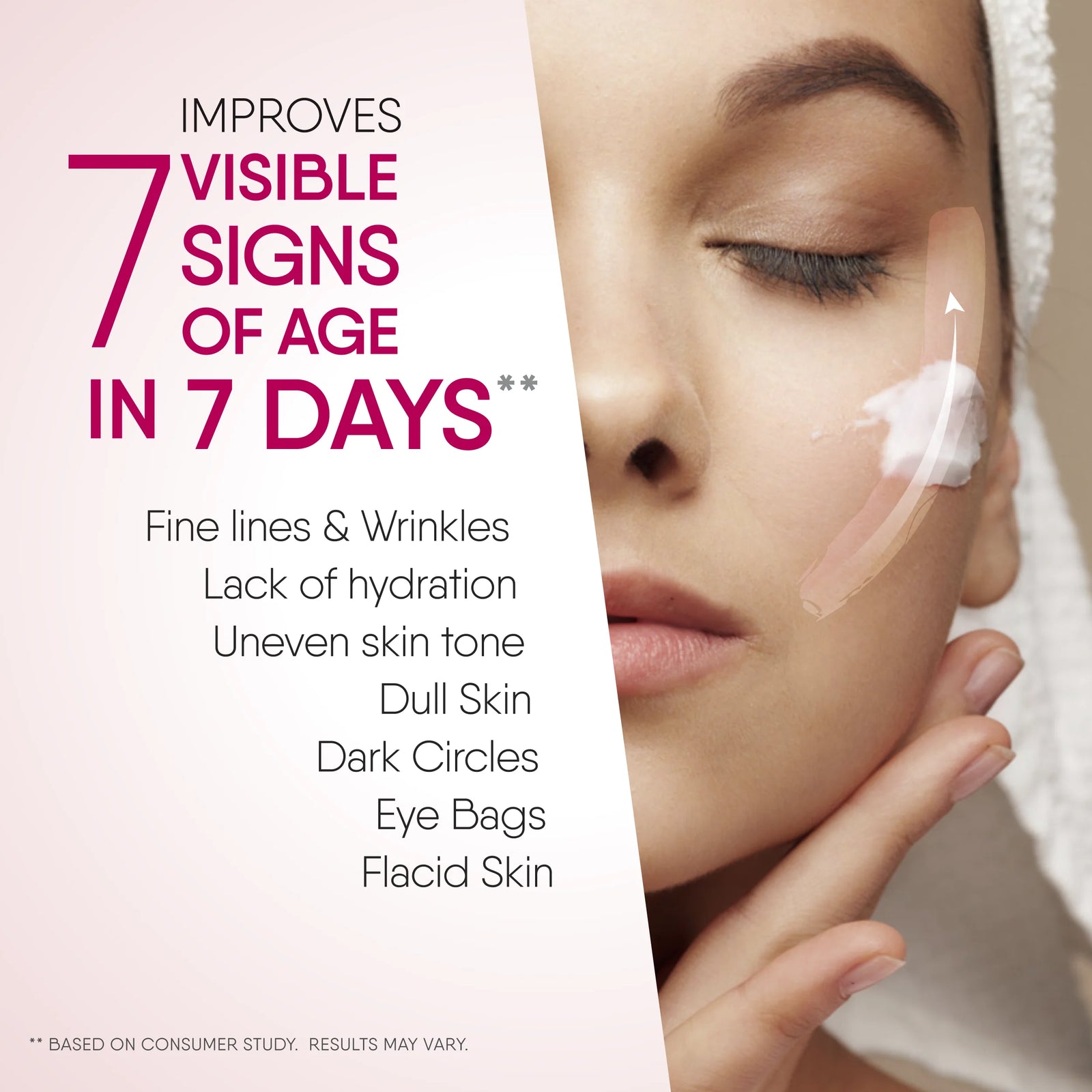 Eye Anti-Wrinkle Cream Antiaging for Face with Peptides and Micronized Vitamins