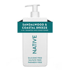 Native Limited Edition Sandalwood & Coastal Breeze 2-In-1 Shampoo & Conditioner 16.5 Oz