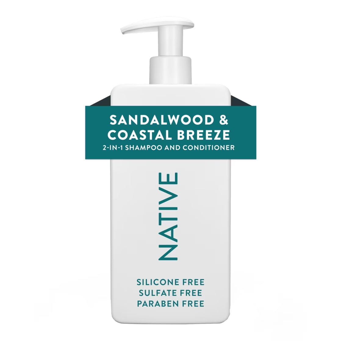 Native Limited Edition Sandalwood & Coastal Breeze 2-In-1 Shampoo & Conditioner 16.5 Oz