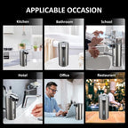Automatic Soap Dispenser, Touchless Hand Free Soap Dispenser Bathroom, 3 Adjusta