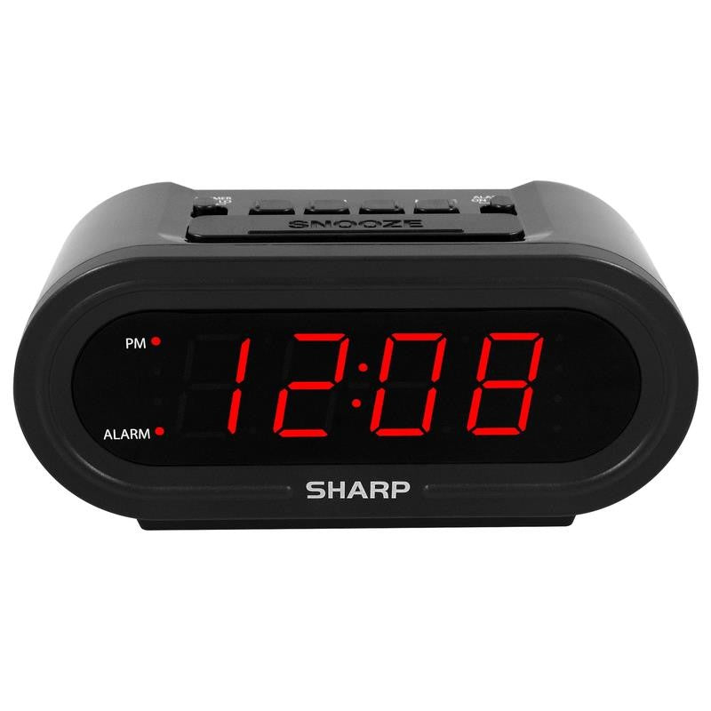Digital Alarm with Accuset - Automatic Smart Clock, Never Needs Setting - Great