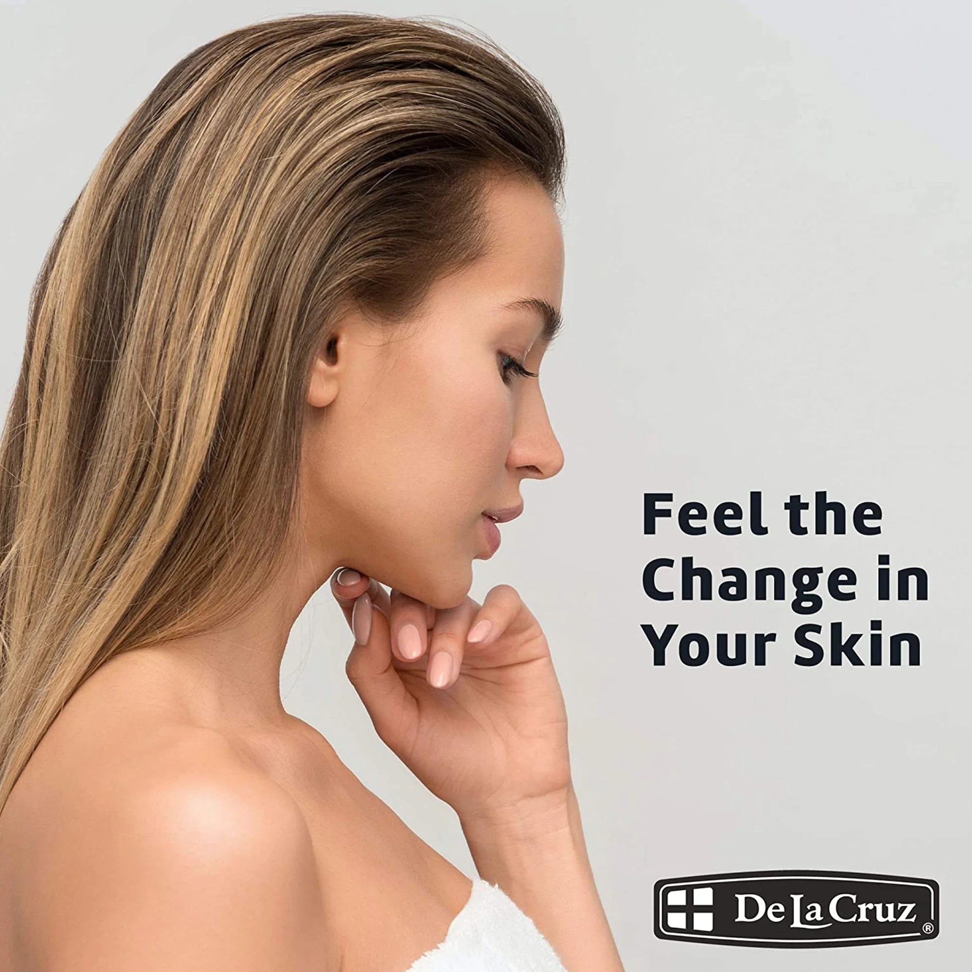 De La Cruz Vitamin E Oil, with Safflower for Skin, Hair, Face and Body, 15,000 IU, 2.2 FL Oz