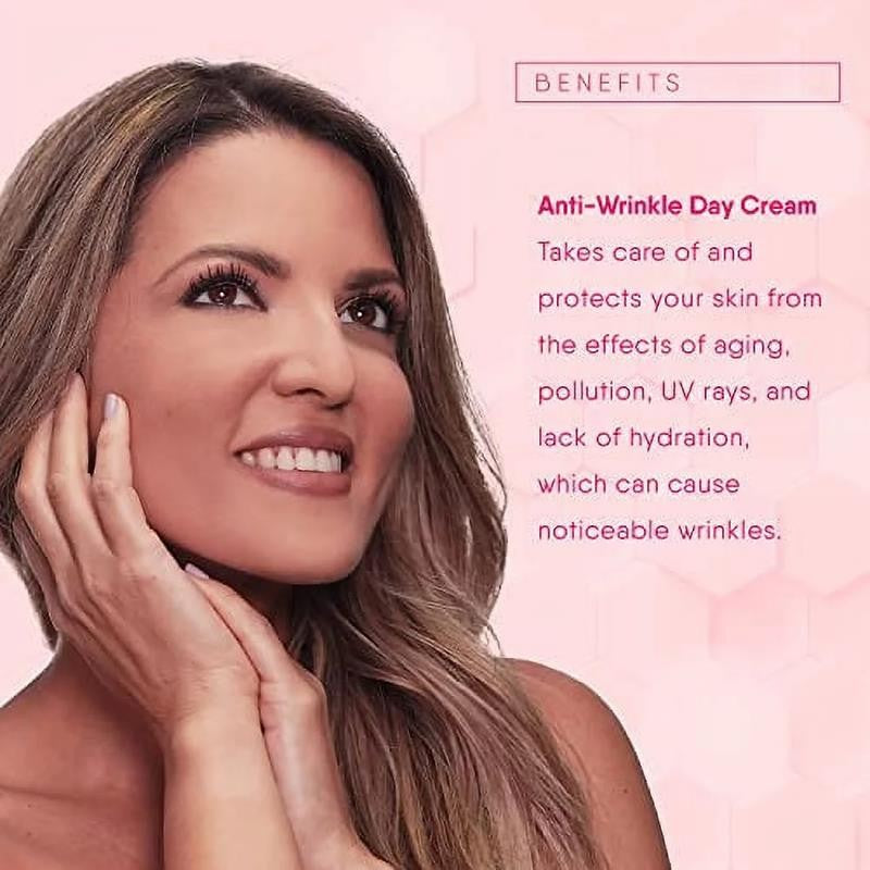 Anti Wrinkle Face & Neck Day Cream with SPF 30, 1.5 Oz