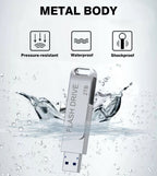 Dual USB Flash Drive 2TB/2000GB 2In1 Thumb Drive for Android/Tablet