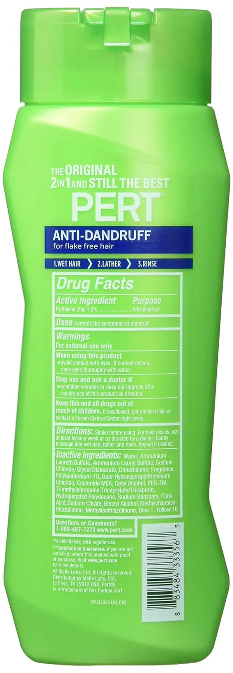 Advanced Anti-Dandruff Relief 2-In-1 Shampoo plus Conditioner, 13.5 Fl Oz (Pack of 2)