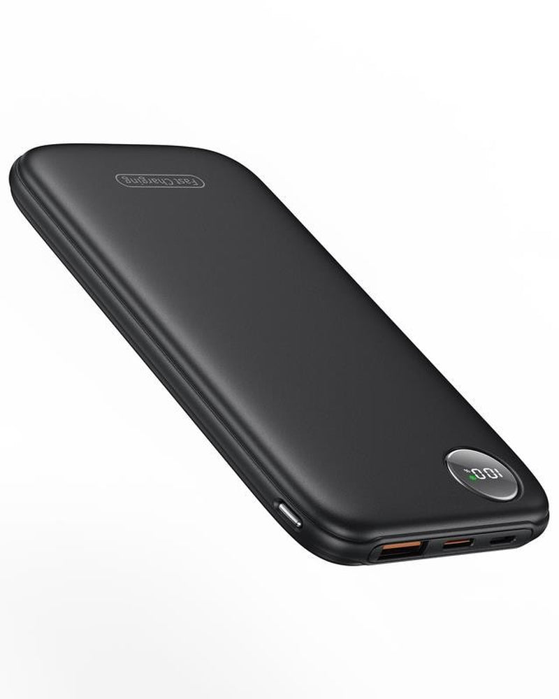 Fast Charging Power Bank, 10000Mah Portable Charger for Iphone, 22.5W USB C In&O