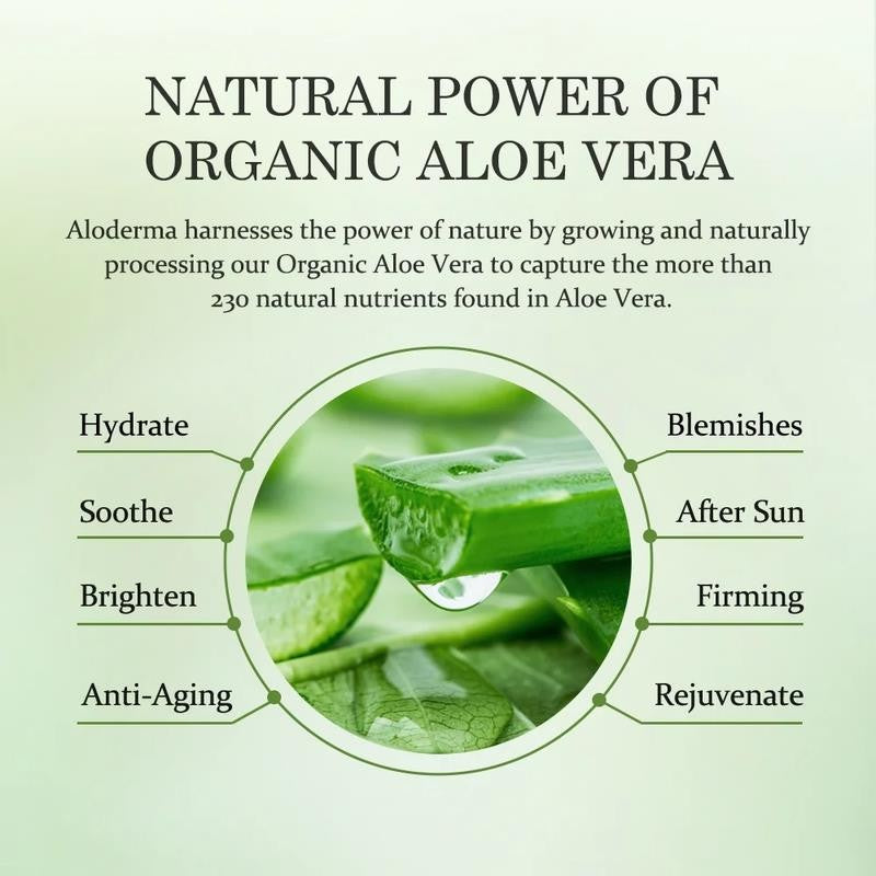Aloe Hydrating Face Moisturizer with 71% Organic Aloe Vera - Face Lotion for Wom