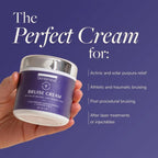 Arnica Bruise Cream, 4 Oz, for Thin Skin, Moisturizing, Vitamin K C and E, Skin