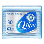 8 Pack Q-Tips Cotton Swabs Travel Size, 30 Ct