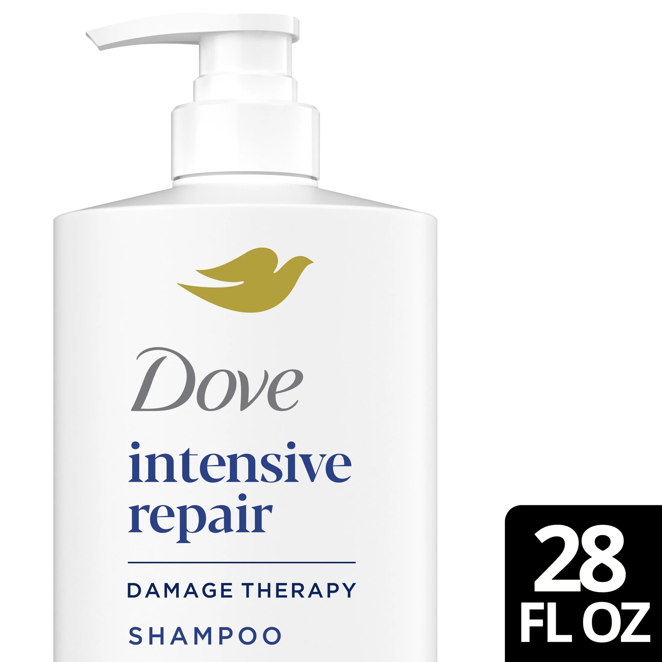 Dove Shampoo for Women Intensive Repair with Bio-Protein Care Technology and Amino Serum, 28 Oz
