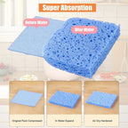 16 Pack Kitchen Sponges for Dishes Cleaning Non Scratch Compressed Sponges