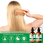 Aliver Batana Shampoo and Conditioner Set | Reduce Breakage Deep Moisturizing for Men & Women 10.56 Fl.Oz X2