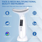 Facial and Neck Beauty Device, Skin Care Face Massager, Multifunctiona