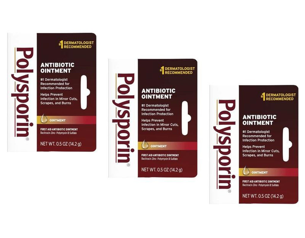 First Aid Antibiotic Ointment 0.50 Oz (Pack of 3)