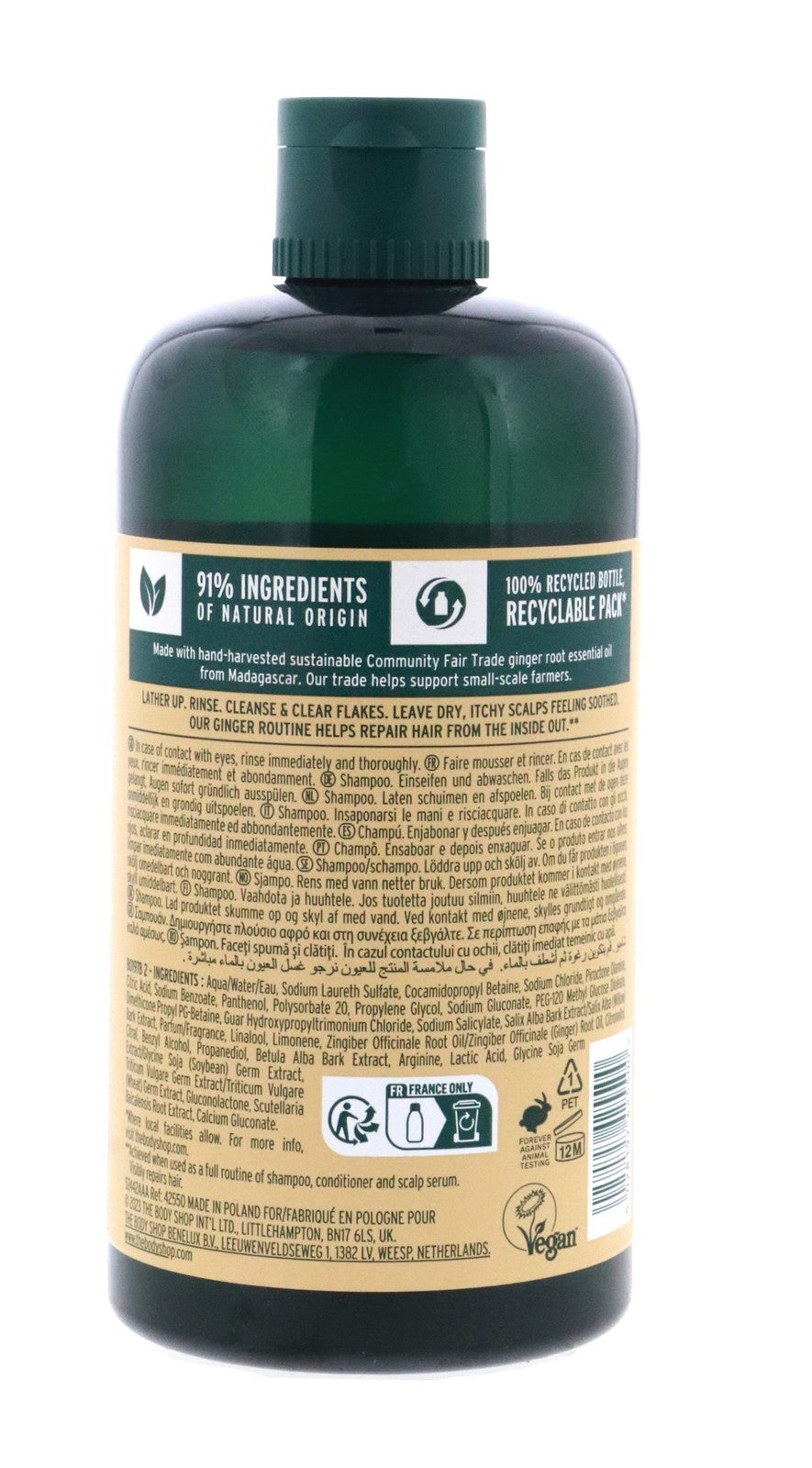 - Ginger Anti-Dandruff Shampoo (400Ml)