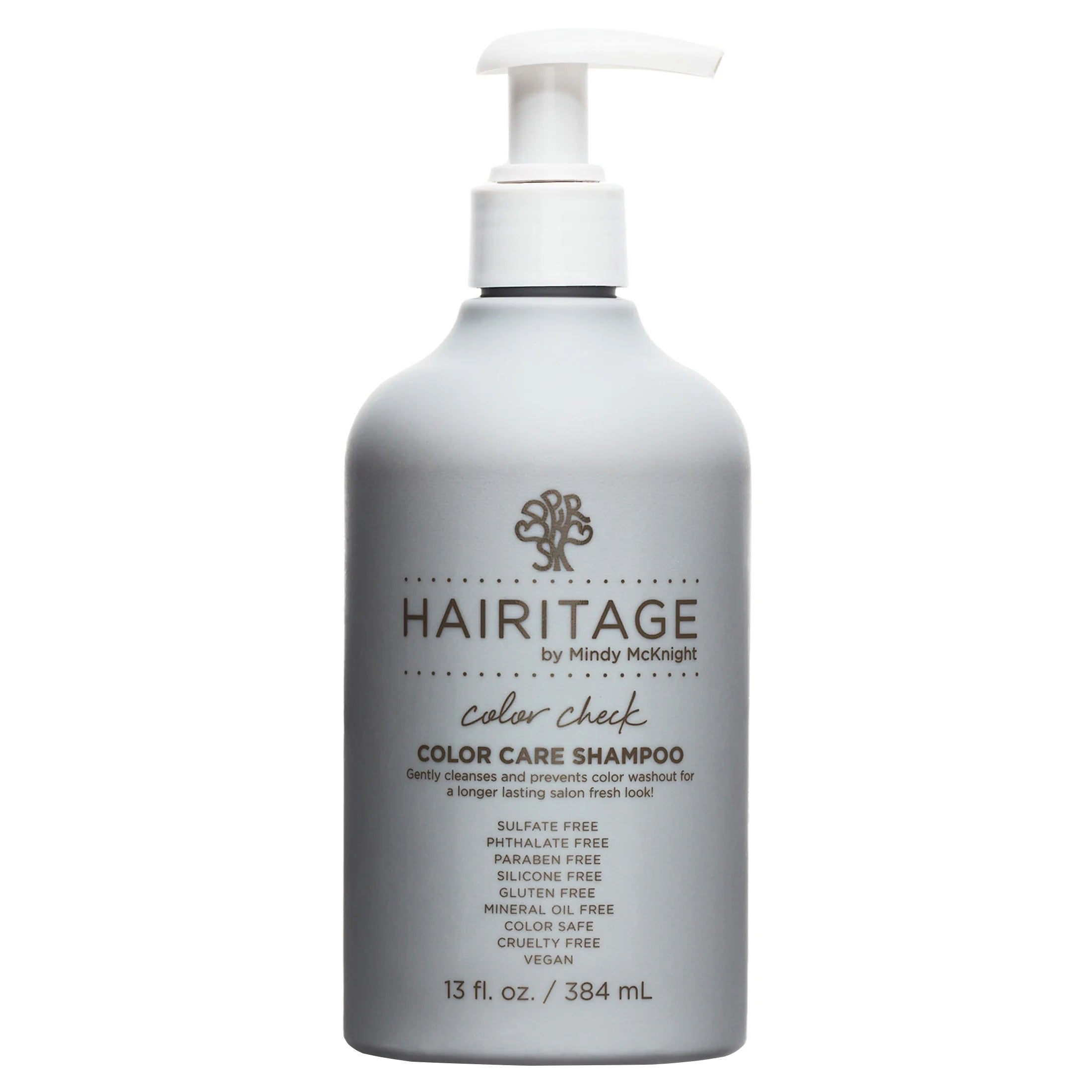 Hairitage Color Check Color Care Purple Shampoo and Conditioner Set, 13Oz