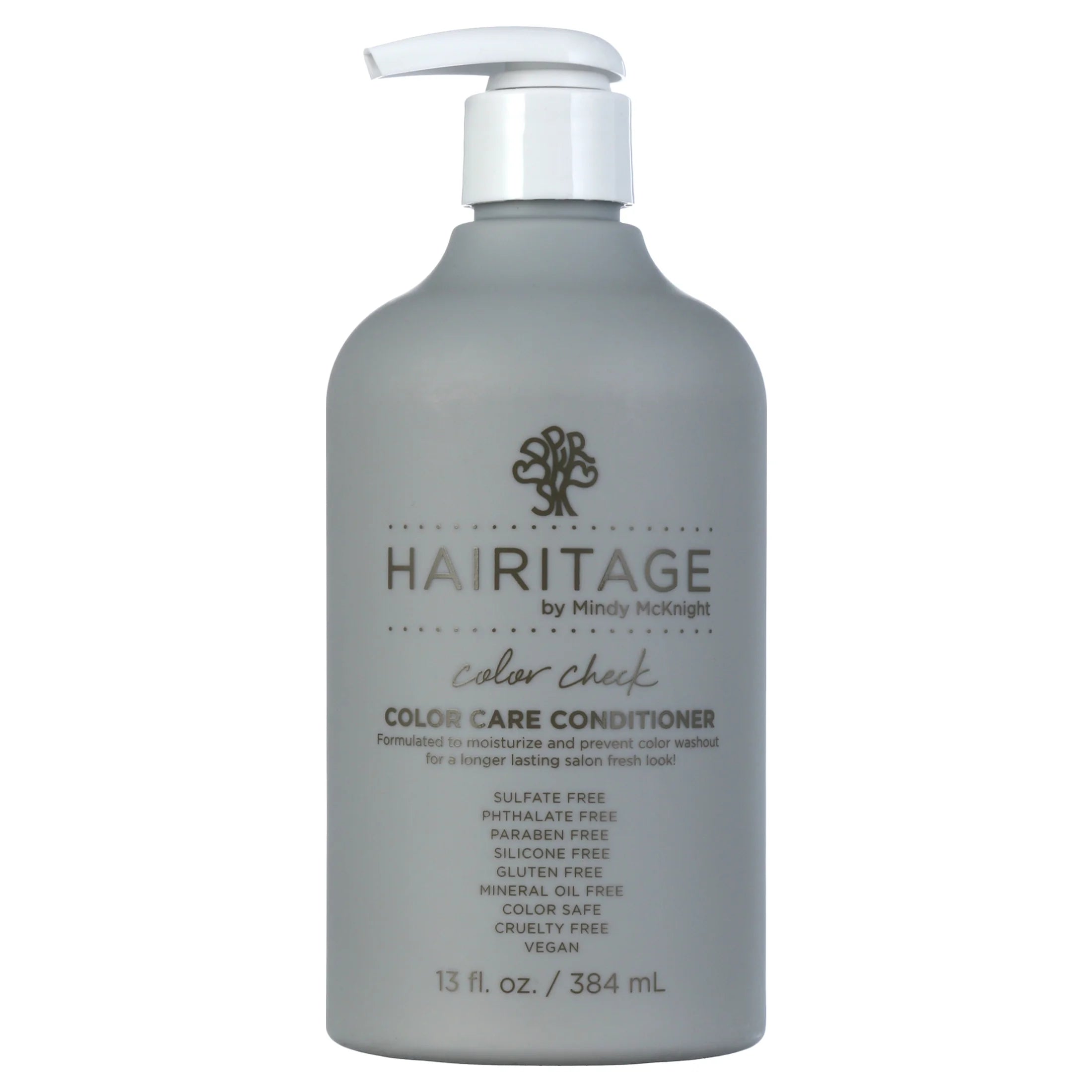 Hairitage Color Check Color Care Purple Shampoo and Conditioner Set, 13Oz