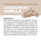 ONYX Professional Hydrating Dry Body Oil & Essence Duo, Sandalwood Vanilla, 3.7 Fl Oz