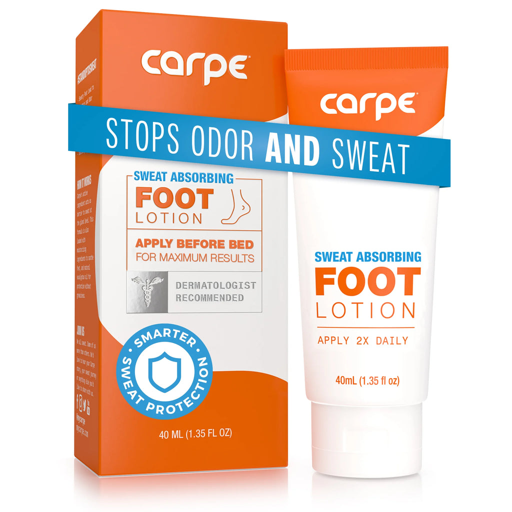 Sweat and Odor Control anti Sweat Foot Lotion for Sweaty Feet, 1.35 Oz