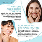 Acne Face Wash with Charcoal & Sulfur, Cystic & Hormonal Acne Cleanser, 8 Fl Oz,