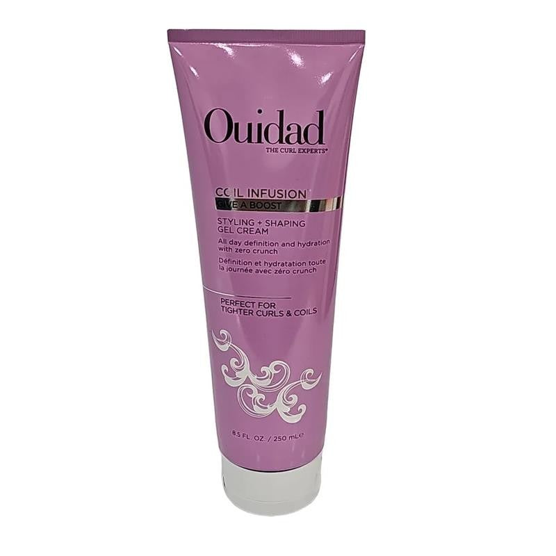 Coil Infusion Give a Boost Styling + Shaping Gel Cream, 8.5 Fl Oz, Hydrating Hai