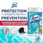 Lysol® Disinfectant Wipes, Multi-Surface Antibacterial Cleaning Wipes, for Disinfecting and Cleaning, Coconut & Sea Minerals, 80 Count
