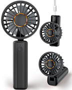 Frsara Portable Handheld Fan , Mini Desk Fan Foldable 2000Mah, 180° Ratotion , 3