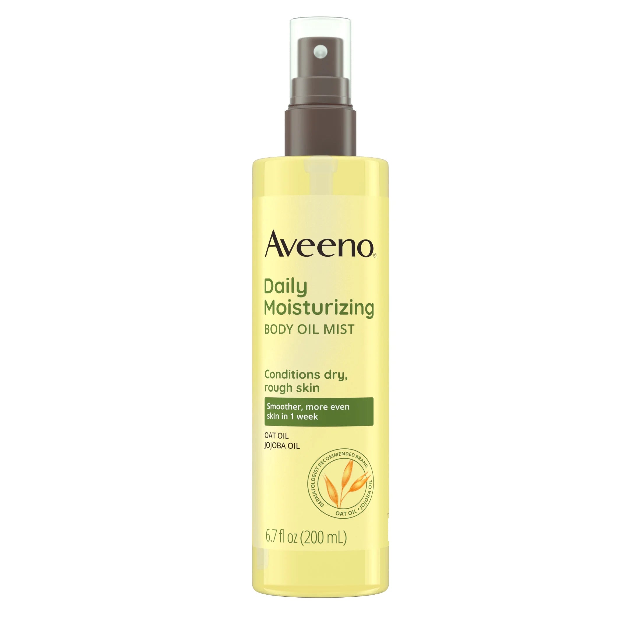 Aveeno Daily Moisturizing Body Oil Mist with Oat Oil, 6.7 Fl. Oz