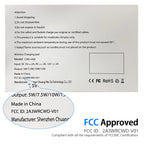 ABCPOW 15W Fast Wireless Charger Samsung Android Fast Charging Pad Qi-Certified Wireless Charger Mat Wireless Charger Station Compatible for Iphone 17 16 15 14 Samsung Galaxy S25 S24 S23 S22,Grey