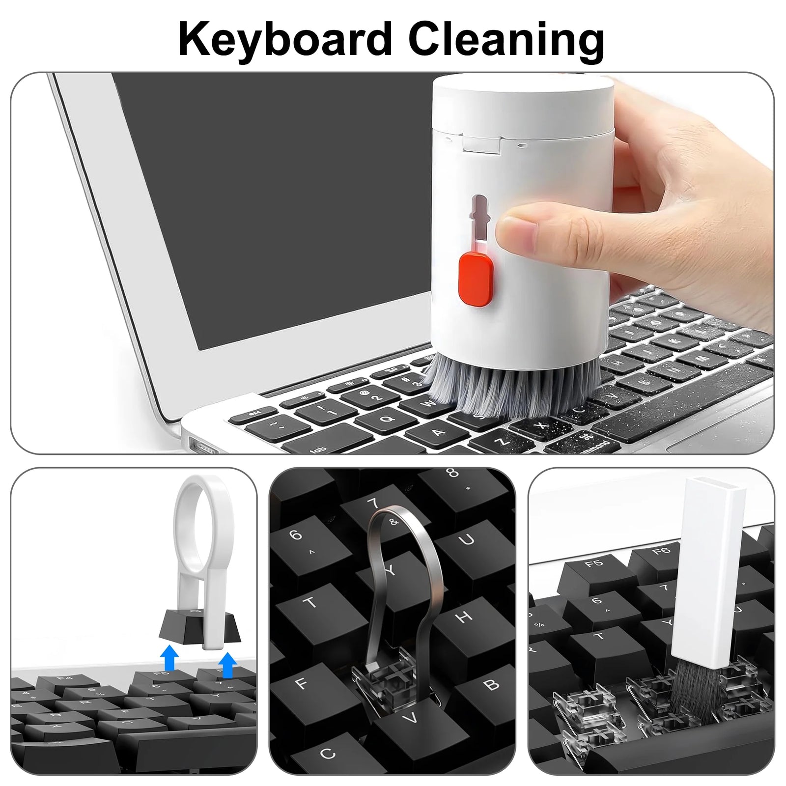 20-In-1 Cleaning Kit Fits for Airpod Earbud, Macbook Laptop Keyboard, Cell Phone