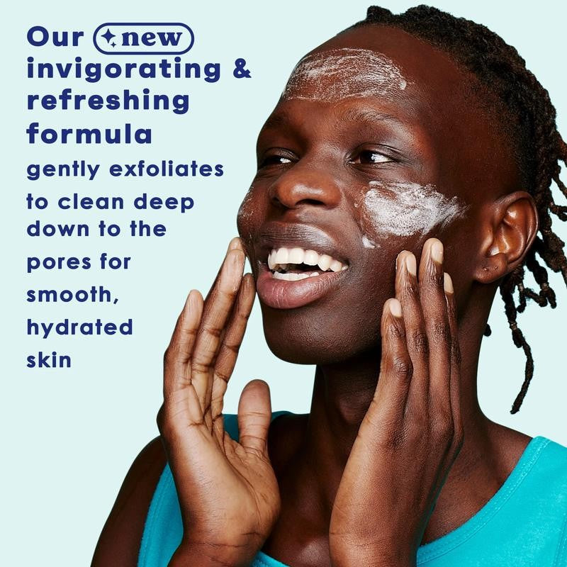 Clean Clear Oil-Free Deep Action Exfoliating Acne Face Scrub, Facial Cleanser An