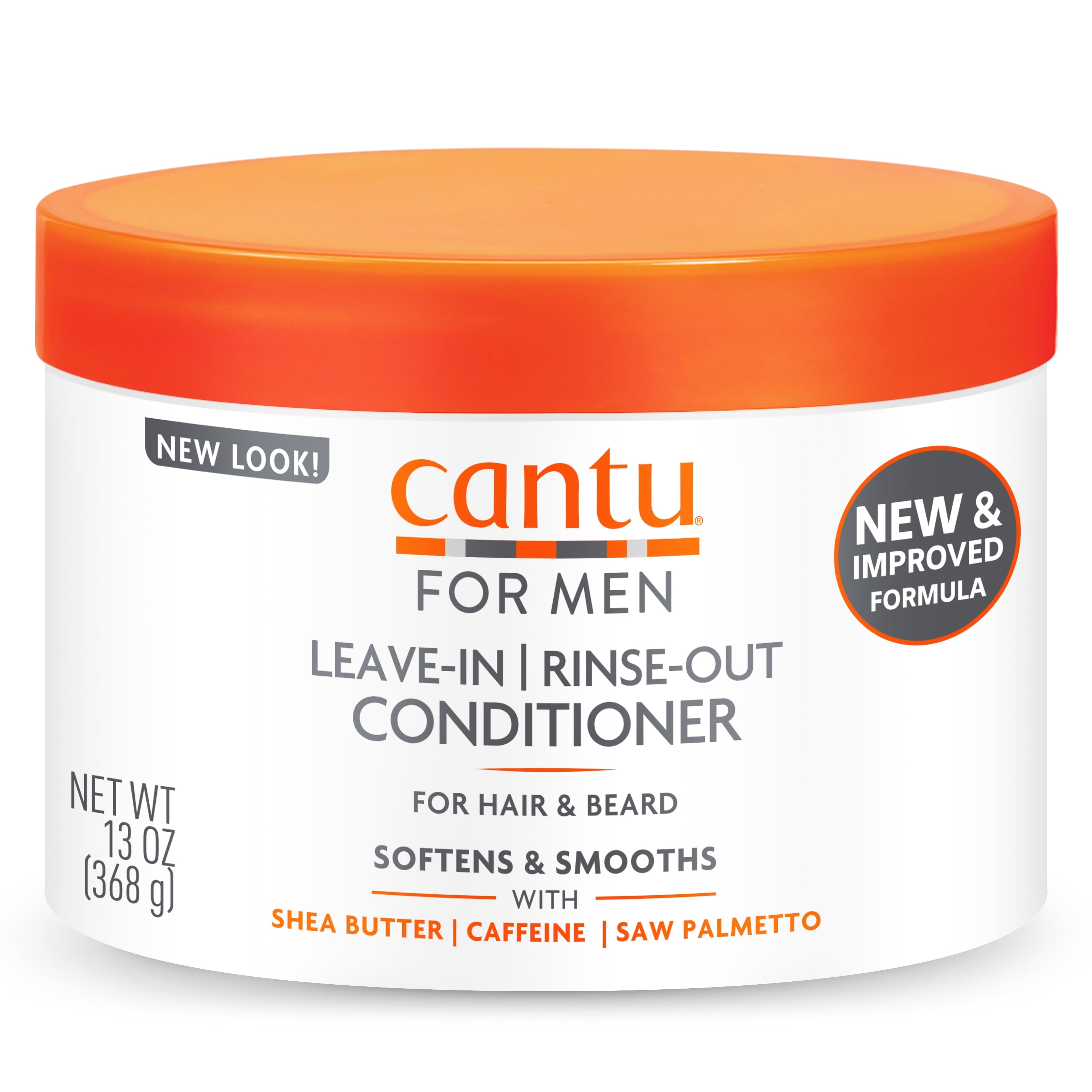 (2 Pack)  for Men Leave-In or Rinse-Out Conditioner for Hair & Beard, 13 Oz