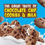 Breakfast Cereal, Chocolate Chip Cookie Taste, Family Size, 18.3 Oz