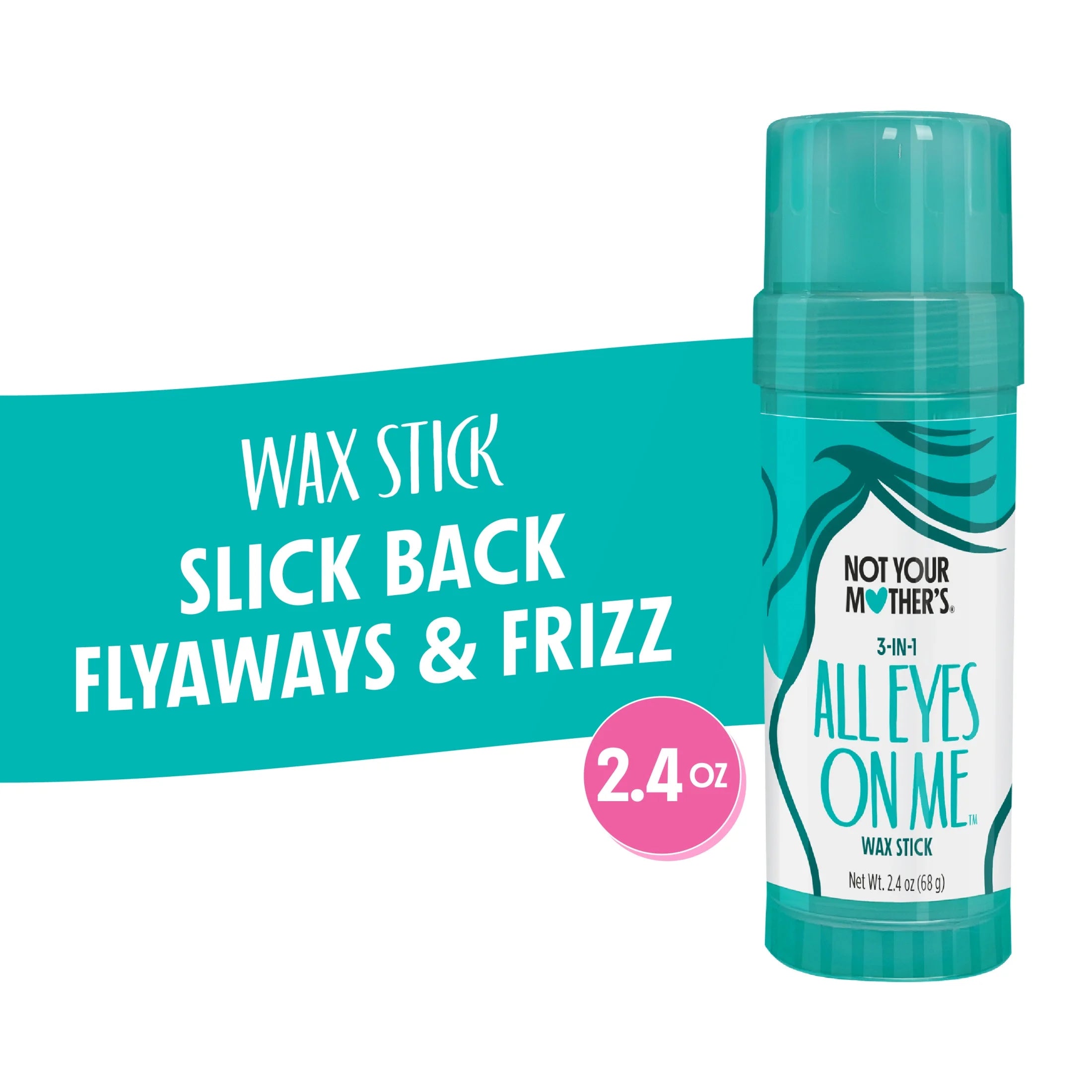 All Eyes on Me 3-In-1 Hair Wax Stick & UV Protection for All Hair Types, 2.4 Oz