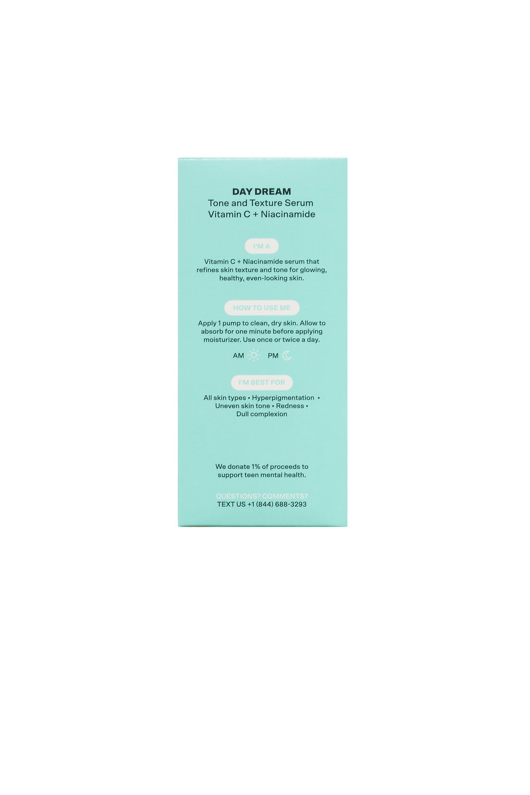 Day Dream Serum with Vit C & Niacinamide, Even Tone & Dark Spots, All Skin Types