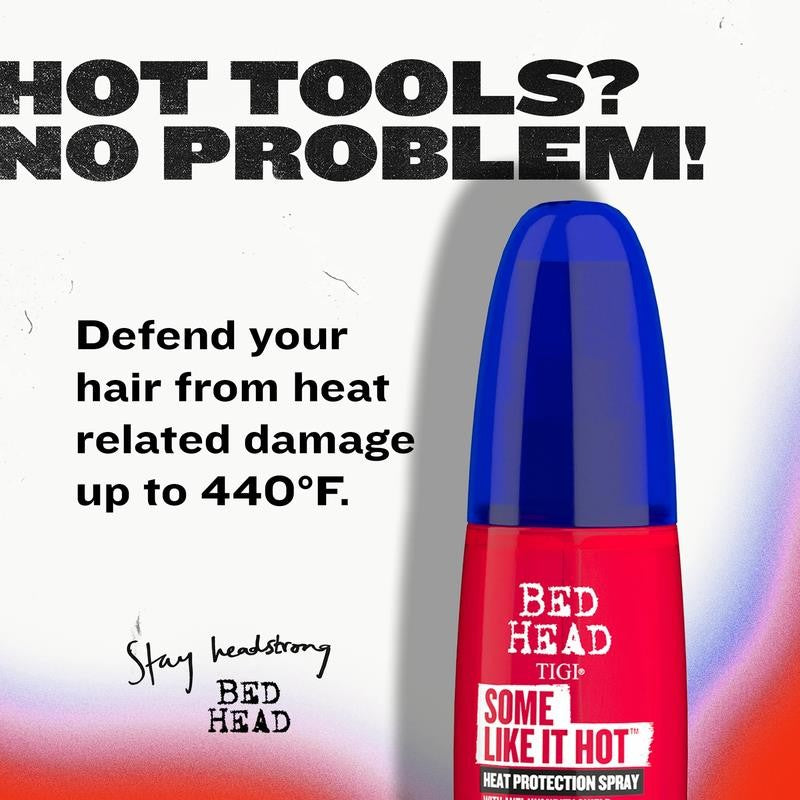 Bed Head by Some like It Hot Heat Protection Spray, for All Hair Types, 3.38 Fl