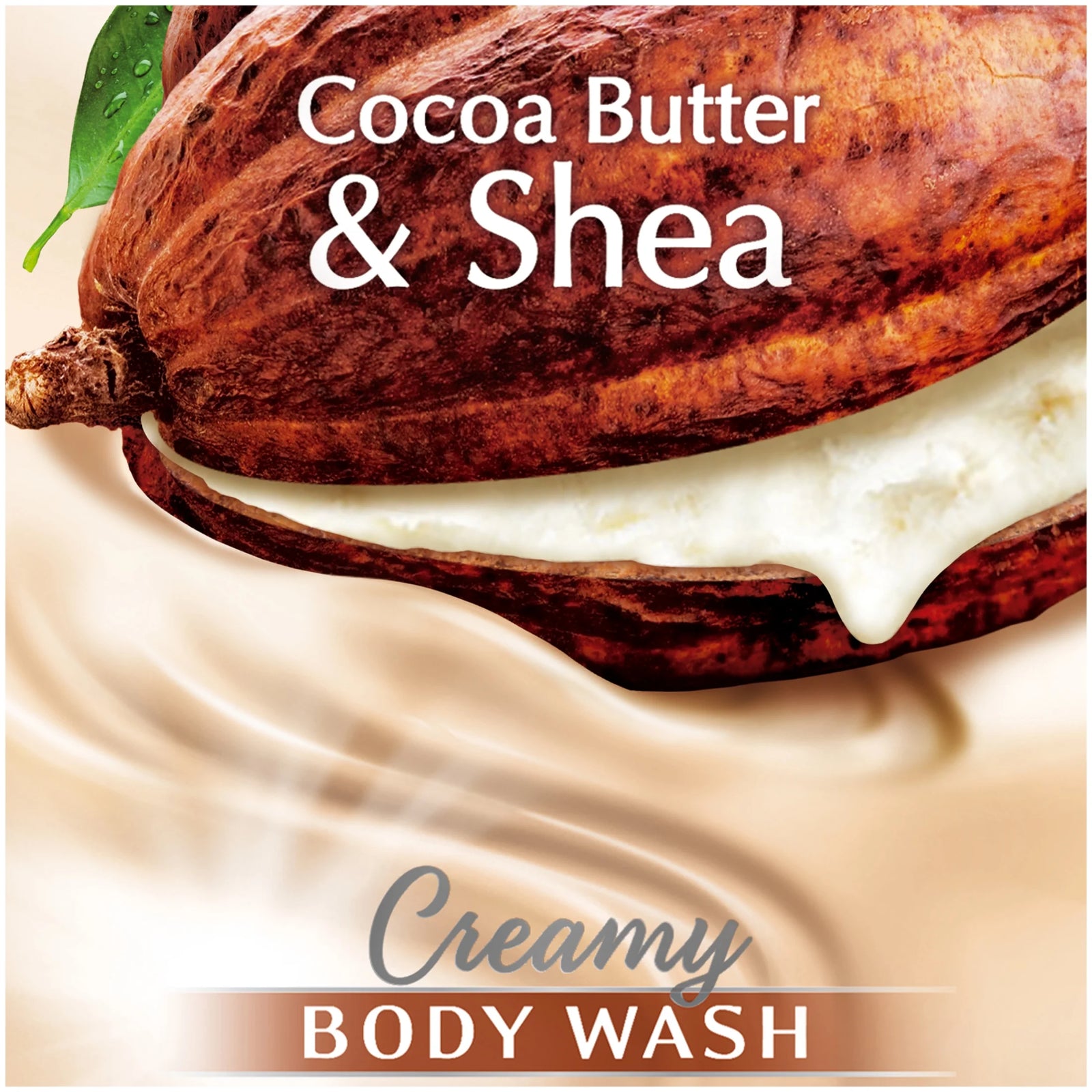 Essentials Gentle Body Wash, Cocoa Butter & Shea, 30 Oz